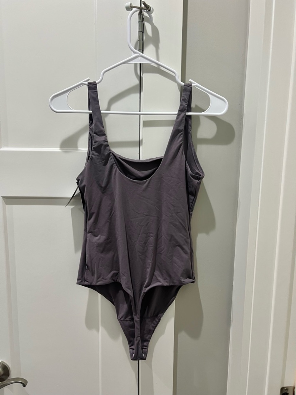 Auden Women's Purple Scoop Neck Bodysuit - Picture 4 of 4